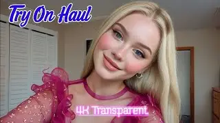 {4K} ❇️ Micro Bikini Try-On Haul💲 | Transparent Lingerie & See-everything With NOVA Try on Haul 📢 17