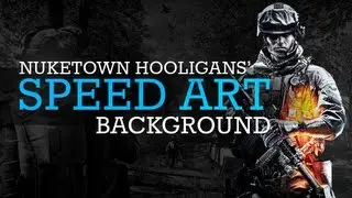 Speed Art | Nuketown Hooligan's YouTube Layout