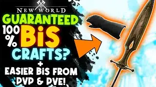 Guaranteed 3-PERK CRAFTS As BoP For Maxing Crafting?! Easier BiS From PvP & PvE! ⚔️New World