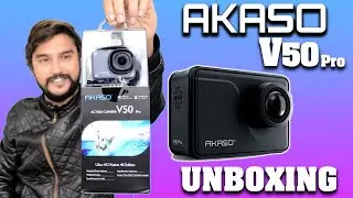 Akaso V50 Pro Unboxing And First Impression: Amazing Action Camera In Budget Segment ( HINDI )