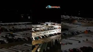 Огромная парковка 