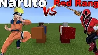 NARUTO VS POWER RANGER VERSI MINECRAFT