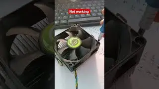 cpu fan not working 
