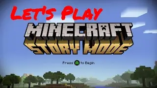 TellTale Tuesdays! Lets play Minecraft story mode