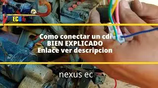 Como conectar un sistema ELECTRICO Simplificado en moto INCLUYENDO BATERIA,LUZ,SWICH (PASO A PASO)