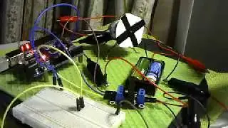 DC Motor drive using Arduino + SSR(OMRON G3MB 202P module)