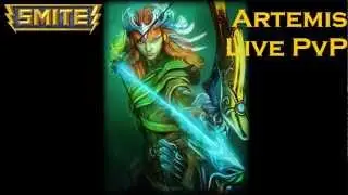 ϟSmite Betaϟ - Artemis PvP Guide with Live Commentary