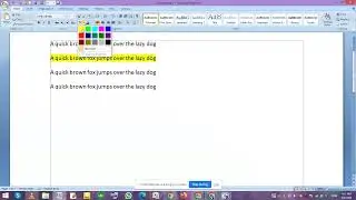 How to Change case, Text highlight color, Font color Microsoft Word in Just 2 minutes in 2024 Home