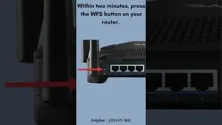 Netgear EX7700 wifi range extender setup using the WPS button