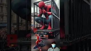 Superheroes in iron cage part 1💥 ALL Characters (Marvel & DC) #shorts #dc #ai