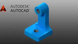 Practice design 12 | AutoCAD exercise | How to draw 3D object on AutoCAD | AutoCAD practice design