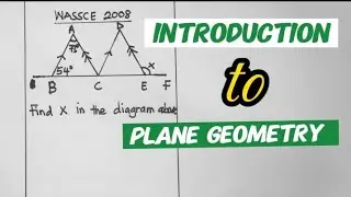 Plane Geometry | WASSCE PAST QUESTIONS |t