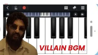 GOAT - Villain Theme Bgm | Easy Piano Tutorial | Thalapathy Vijay | Yuvan