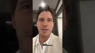 Chris Pratt on the set of 'Mercy' | Day 4