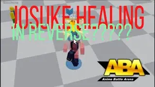 [ABA] What Josukes Healing Looks Like in REVERSE