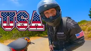 I rented a motorcycle in California and this happened... 🇺🇸