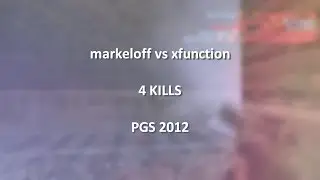 PGS 2012: markeloff vs xfunction