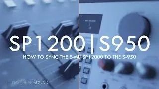 How to MIDI Sync the E MU SP1200 to the Akai S950