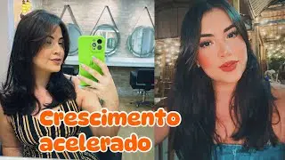 Como Meu Cabelo Cresceu tão Rápido em 3 Meses!