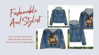The Lord of the Rings Hooded Denim Jacket