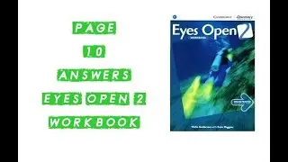 Eyes Open 2 Workbook Answers Key Page 10