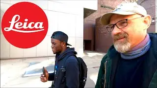 Leica CL Street Photography in Chattanooga TN with a new friend!