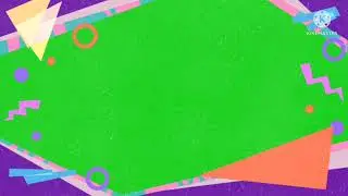 Circles Lines and Shapes Frame Design with Animation and Green Screen | 3mins