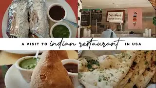 Indian Restaurant in USA | Lunch With PRINCESS | FOOD VLOG #1