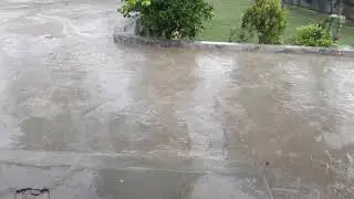 Raining