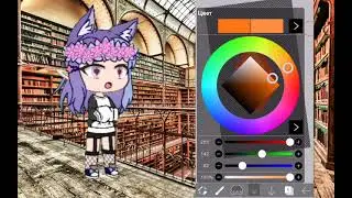 Туториал по рисованию огня//Gacha club
