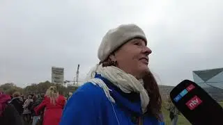 Frauen Demo gegen Selbstbestimmungsgesetz in Berlin