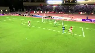 Монако Гавр  Удар головой Уларе