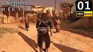Assassin's Creed Mirage Gameplay Walkthrough Part 1 - PC 4K 60FPS No Commentary
