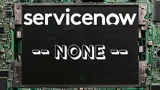 Add -- None -- to Select Box Servicenow Variable - 2024 - Washington DC - Next Experience - Polaris