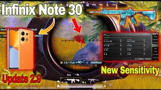 Infinix Note 30 Pubg Best Bensitivity | New Update Best Sensitivity For Pubg Mobile Infinix Note 30