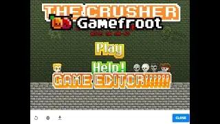 Working on a game with the Gamefroot GAME EDITOR!!!!!!