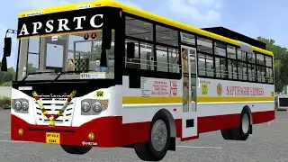 APSRTC SAPTHAGIRI EXPRESS BUS MOD RELEASED FOR BUSSID