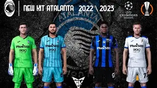 PES 2021🔥NEW KITS 2023🔥ATALANTA KIT 2022\23 ⚡kit-server⚡ SOMAA | KIT MAKER