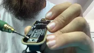 How to solder a BIOS chip directly onto a CH341 programmer.