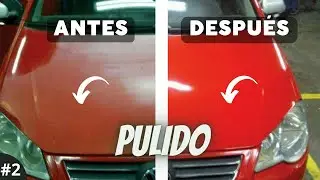 COMO PULIR Un auto SIN experiencia *en casa* #cardetailing #pulido #cars