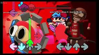 FNF Golden Apple (TOP10): Pink bandu but i finished it!