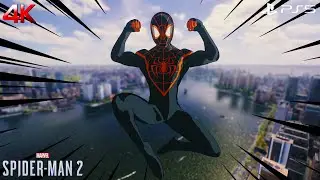 Marvel's Spider-Man 2 PS5 - Animated Suit Free Roam Gameplay (4K)