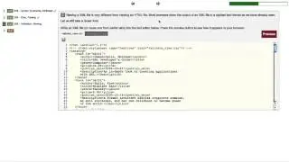 Web Page Design : XML Basics - Validation, Viewing