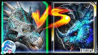 ¡STYRACOSAURUS LUX en JURASSIC WORLD ALIVE ¿NUEVO TOP TYRANT? BATALLA ÉPICA contra CERAMAGNUS