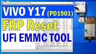 Vivo Y17 Frp Reset Ufi Emmc Tool || Vivo Y17 PD1901 Frp Remove Ufi Box || Mobile Tech