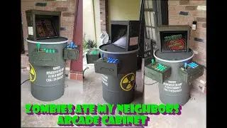 Zombies Ate My Neighbors Custom Arcade Build!