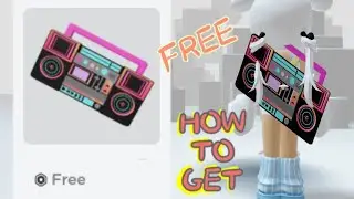 HOW TO GET FREE TWICE BOOMBOX ITEM |ROBLOX FREE ITEM
