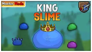 Derrote FACILMENTE o KING SLIME (MASTERMODE) - Terraria 1.4 PC/MOBILE/CONSOLE