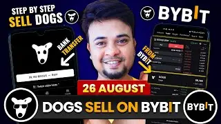 Dogs Airdrop Claim 🔥 How To Sell Dogs Token In Bybit | 26 August Dogs Token Received In Bybit