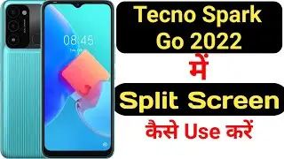 How to enable split screen in Tecno Spark Go 2022 || Tecno Spark Go 2022 split screen ||